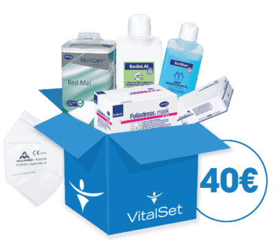 Pflegegrad 4 - Pflegestufe 1 bis 2 kostenlose PFlegebox erhalten